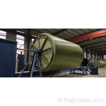 GRP Otomatis FRP Fiberglass Tank Filam Mesin Gulir